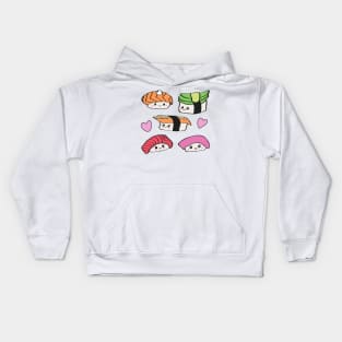 Kawaii sushi Kids Hoodie